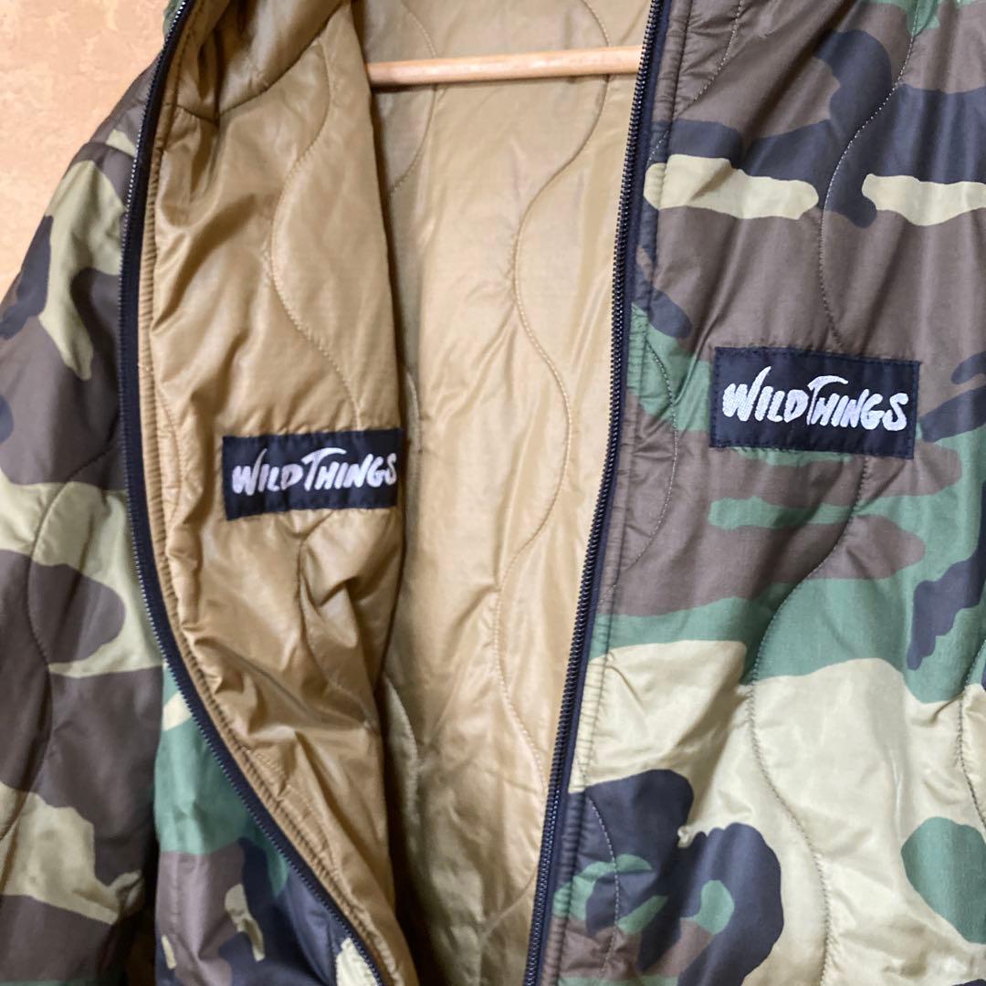 WILDTHINGS カモフラージュ ナイロンジャケット