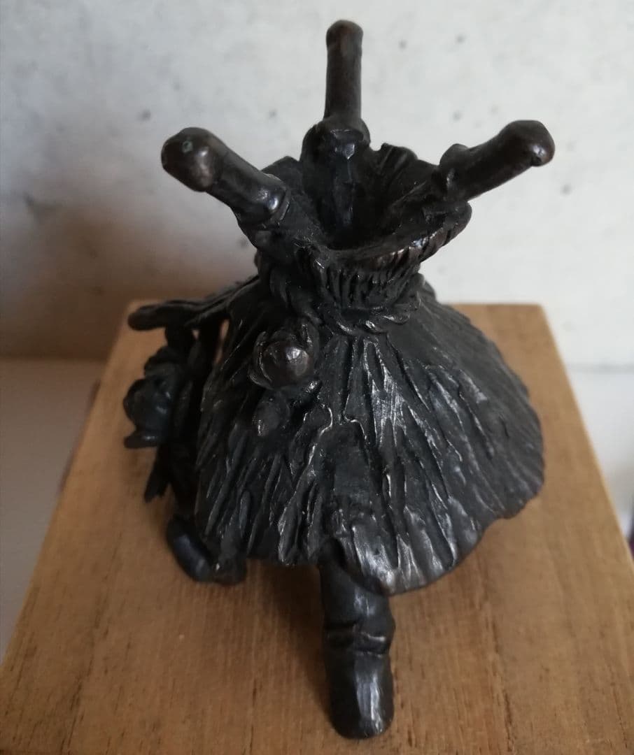 茶道具 寒牡丹 茶碗 ＆ 鋳銅蓋置 NO317