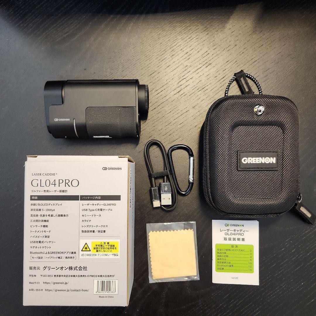 LASER CADDIE GL04PRO ゴルフレーザー距離計 GREENON