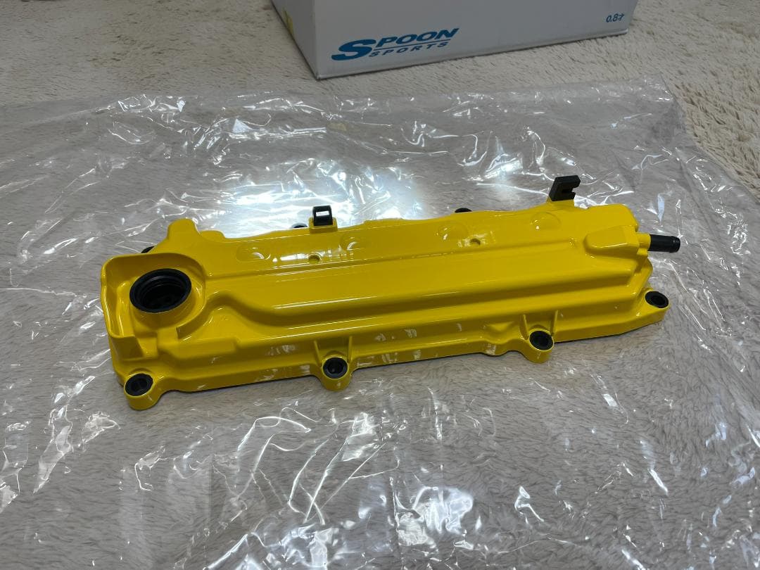 Spoon Sports イエロー・ヘッド・カバー