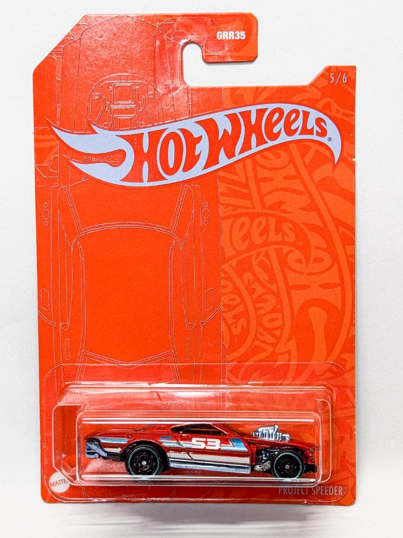 ホットウィール ★ ORANGE & BLUE ★ 53 アニバーサリー★11台