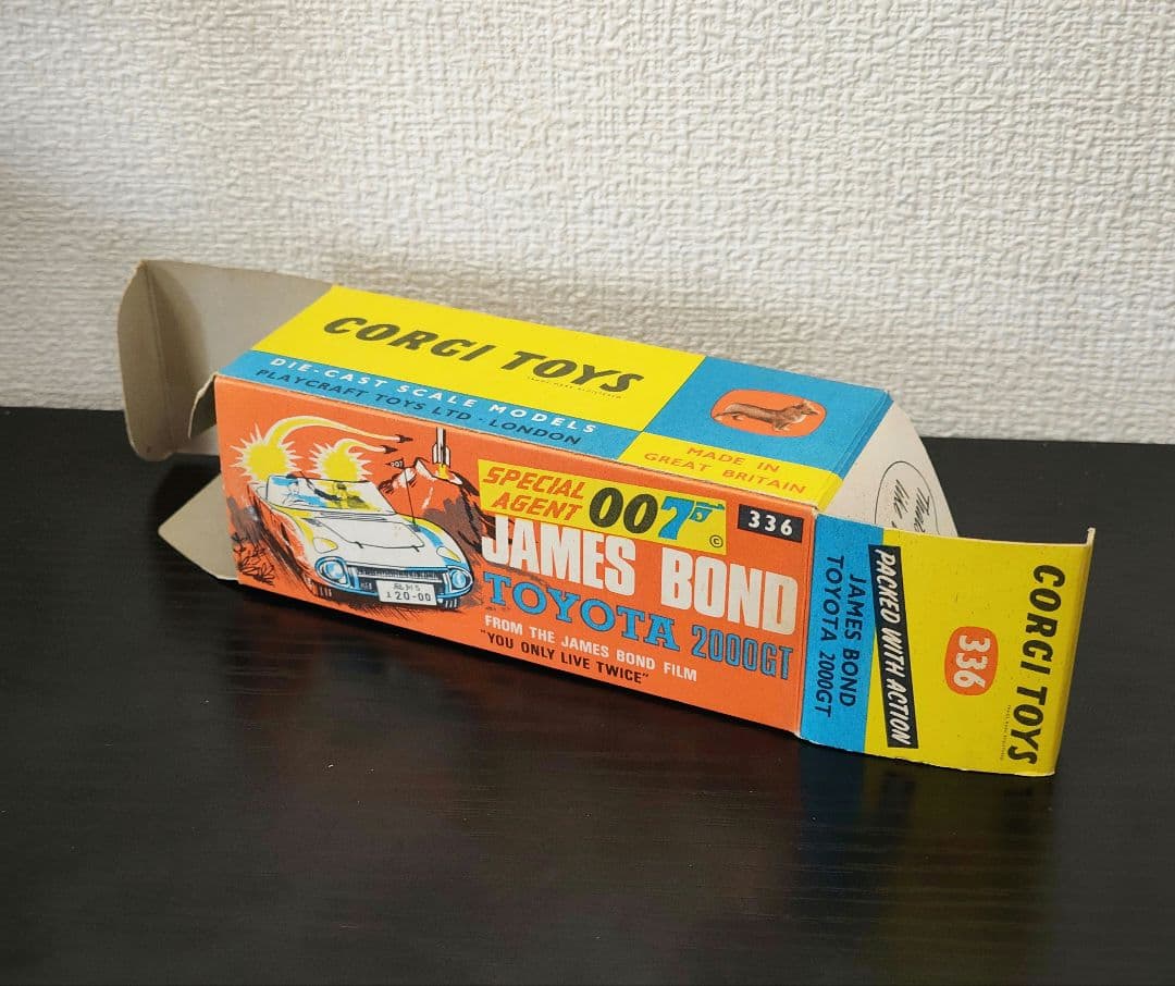 コーギー　トヨタ2000GT　ジェームス・ボンド007