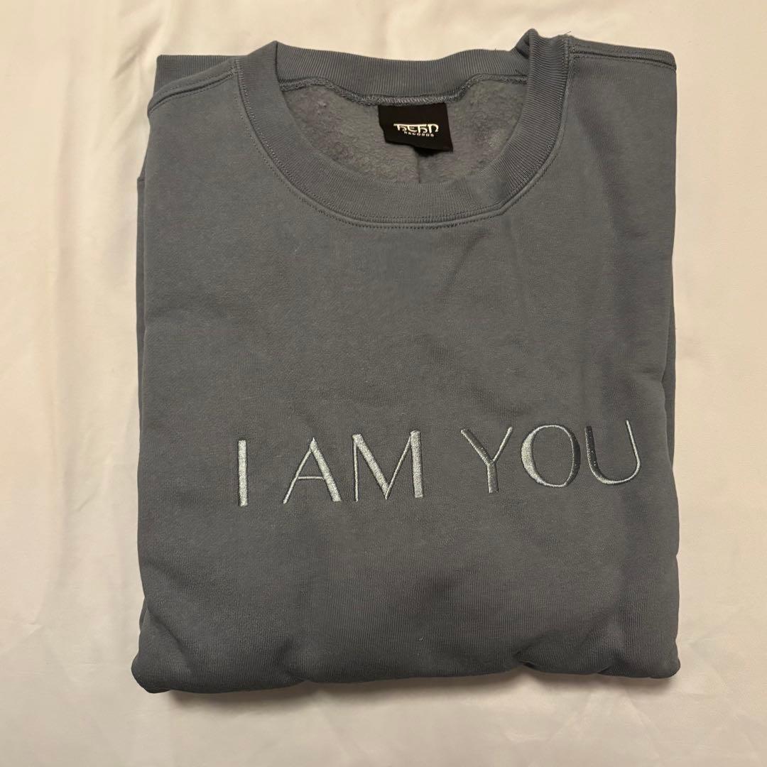 藤井風　I AM YOU スウェット　ブルー　L