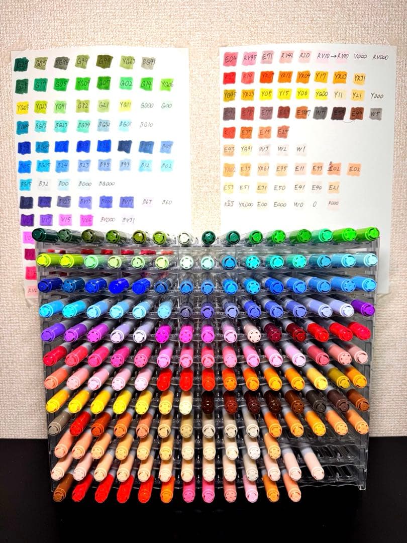 コピックチャオ 171本+コピックホルダー