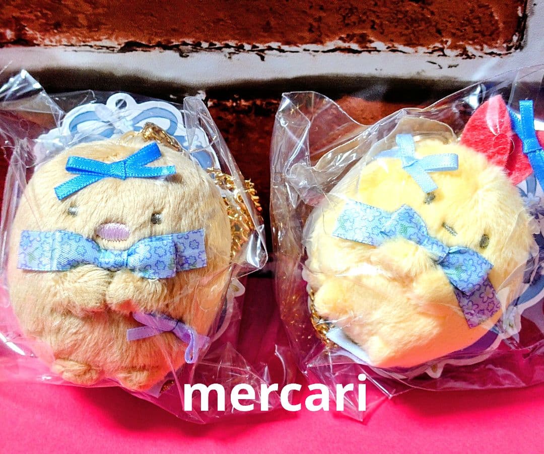 すみっコぐらし　メゾンドフルール　ぶらさげぬいぐるみ　６種　コンプリートセット