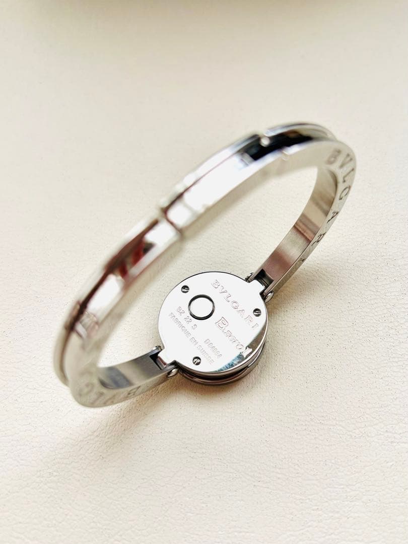 ★極美品★ブルガリ B-ZER01 BZ22S ダイヤベゼル 腕時計