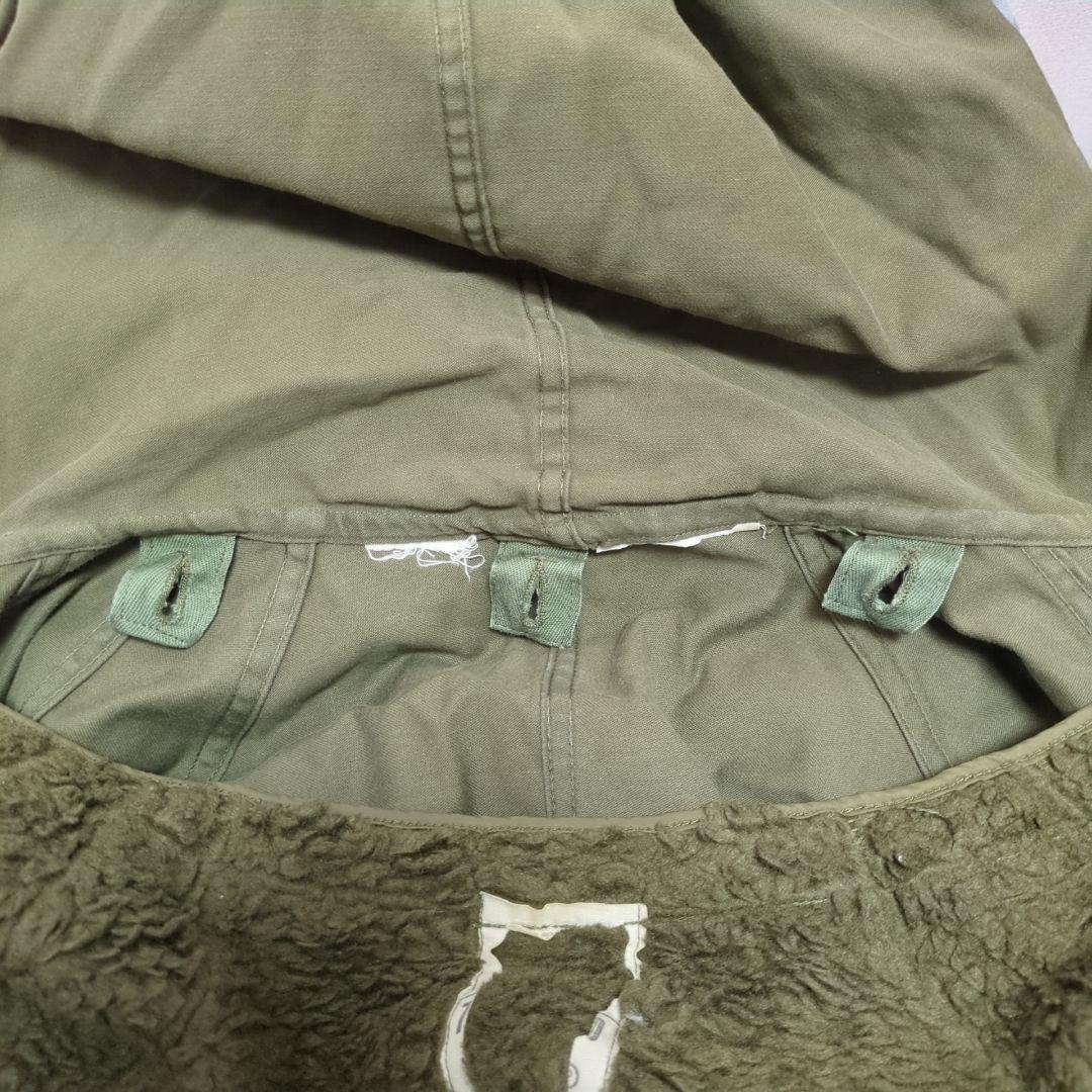 古着　フランス軍　M-64 実物　フィールドパーカー　モッズコート　ライナー付き