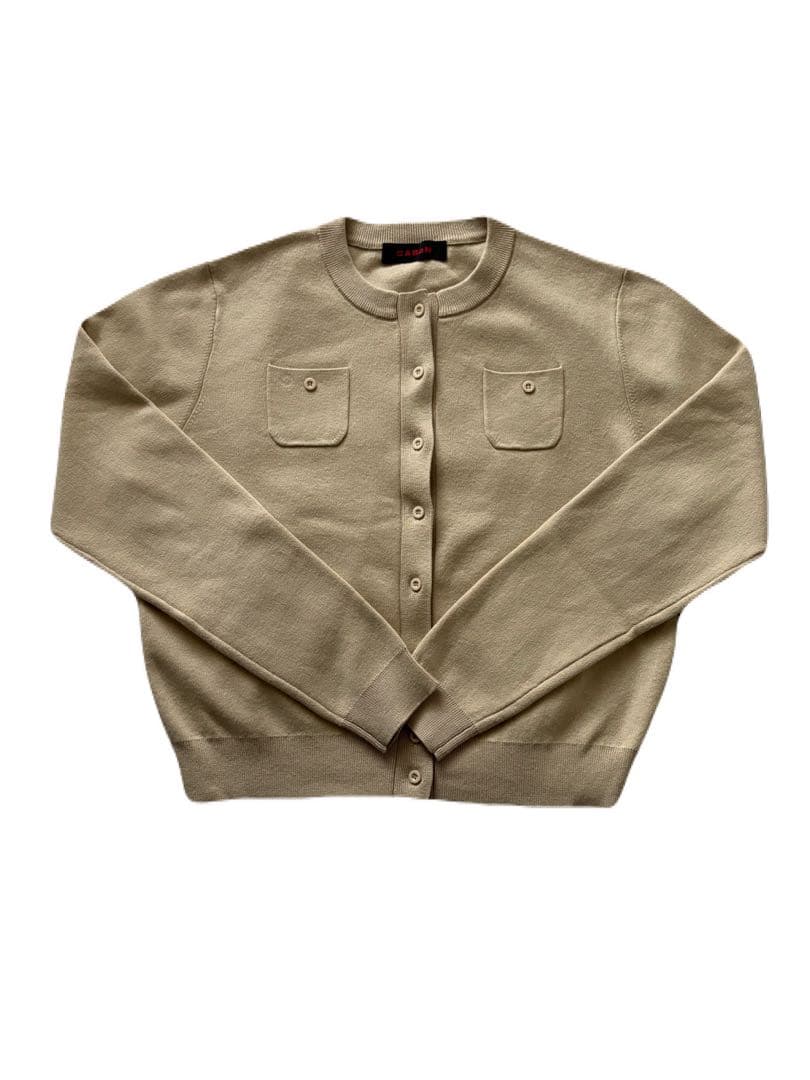 CABAaN キャバン　カーディガン　ベージュ　S