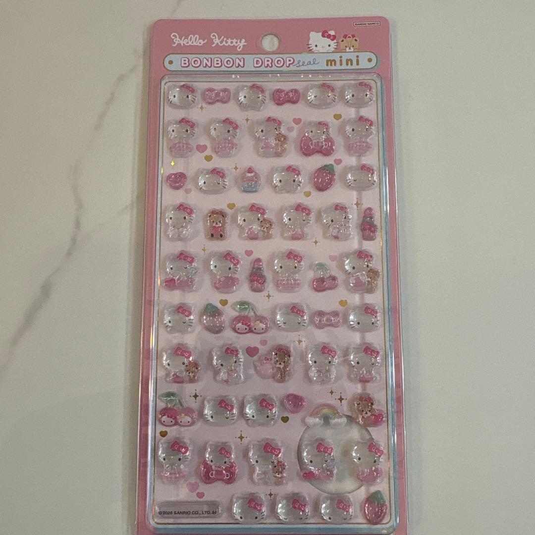 お値下げ中！正規品サンリオボンボンドロップシール全種 mini全種