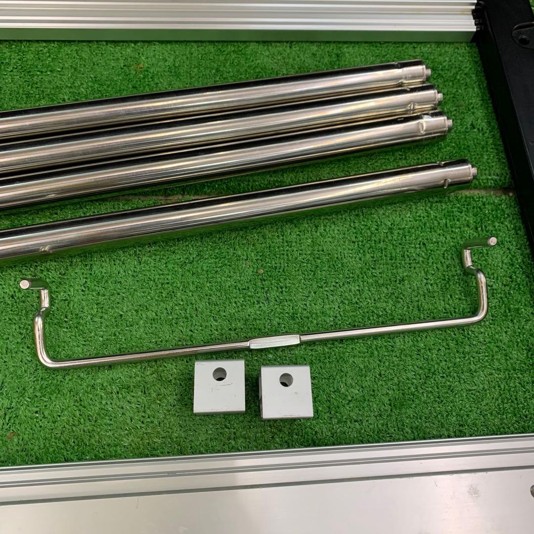 〇 peak アイアングリルテーブル　レールジョイント・ハンガーセット