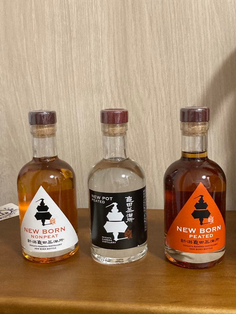 亀田蒸溜所　ウイスキー 3本セット