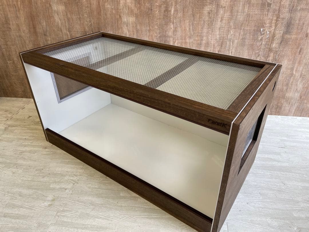 ＦandＫ爬虫類木製ケージ　スタンダード防水仕様　900×450×450