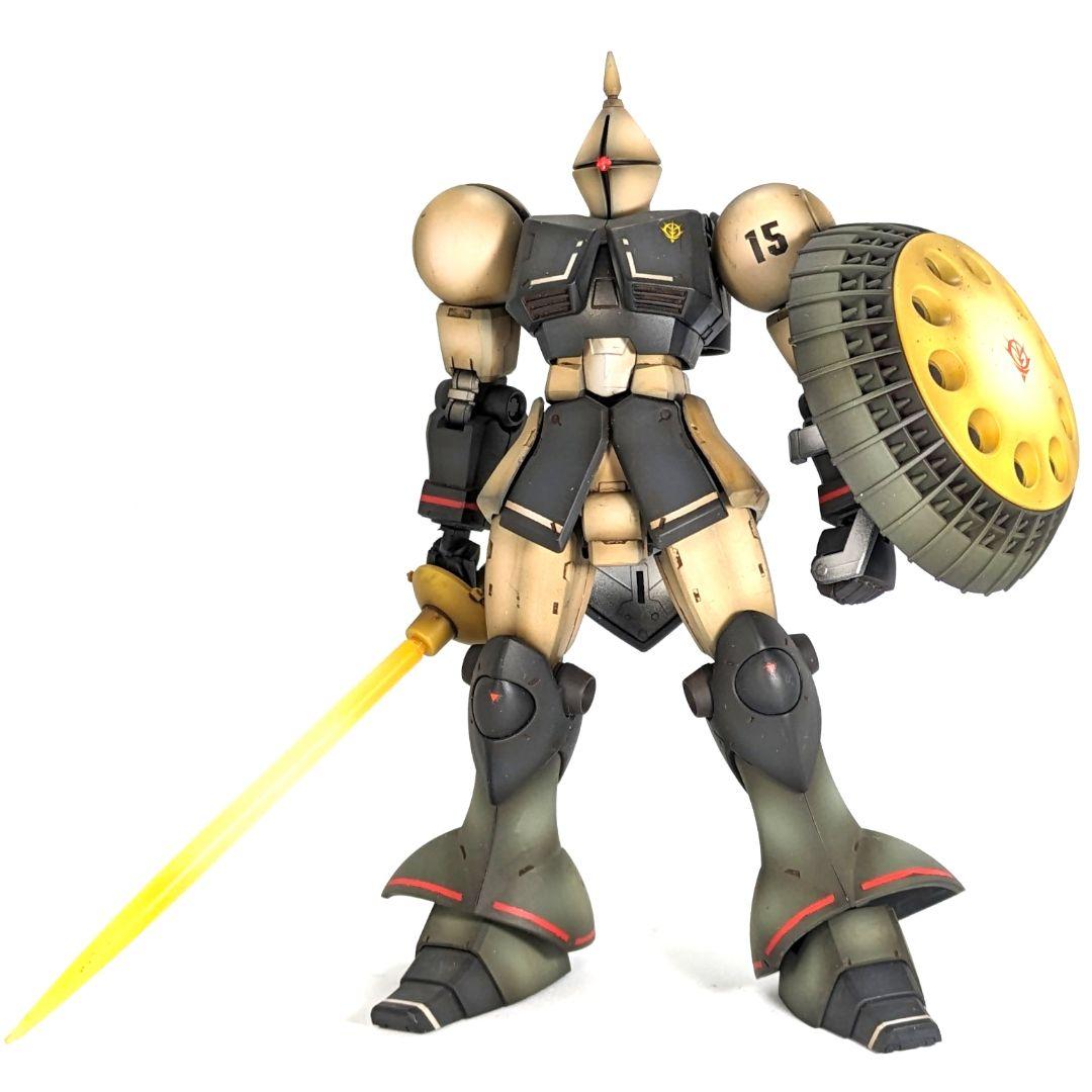 【HGUC】YMS-07グフ　ガンプラ　バンダイ　組立済　完成品