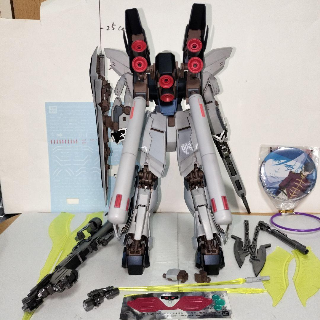 MG1/100 シナンジュスタイン ナラティブ Ver.Ka 塗装完成品ガンプラ