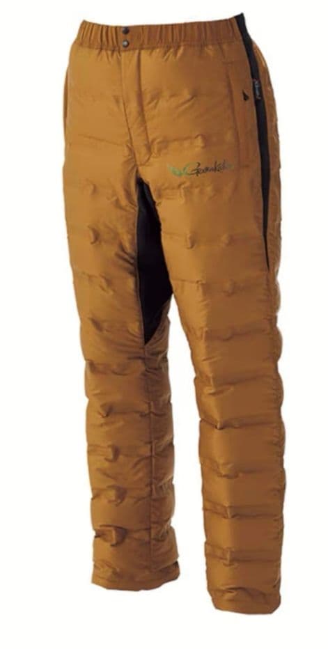 【ほぼ新品】がまかつ オールウェザースーツ用ダウンパンツ GM-3517 LL