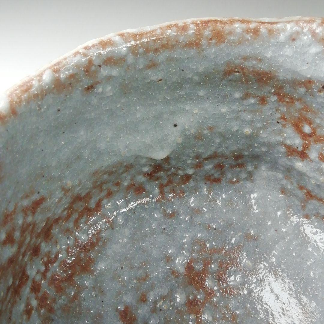 Ｔ４９２　茶碗　『鼡志野』『土渕善丕氏 造』　共箱　抹茶碗　茶道具