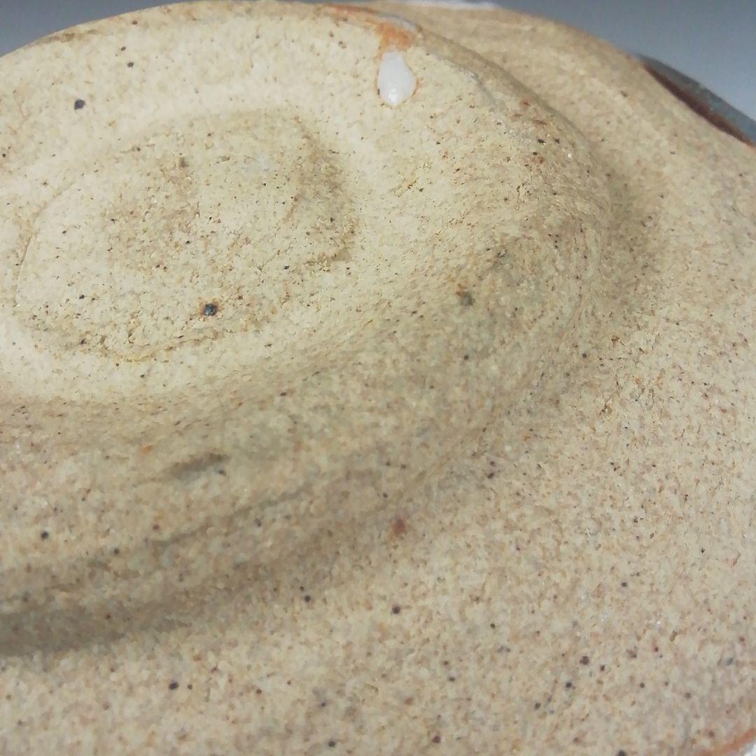 Ｔ４９２　茶碗　『鼡志野』『土渕善丕氏 造』　共箱　抹茶碗　茶道具