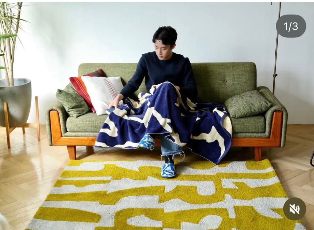 mytone マイトンタオルブランケット　Thunder in the dark