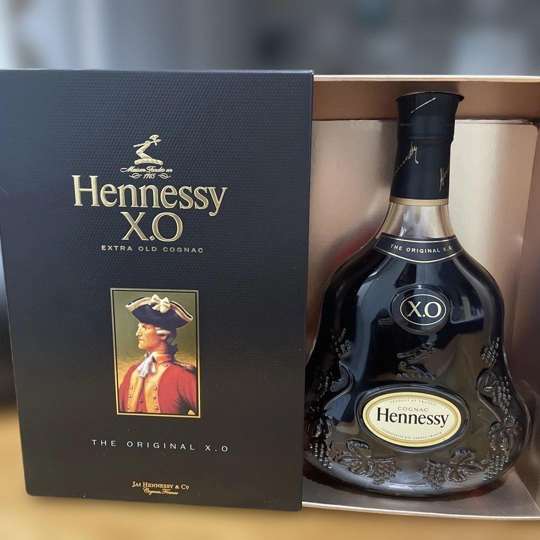 Hennessy X.O エクストラオールドコニャック 750ml ボックス付き