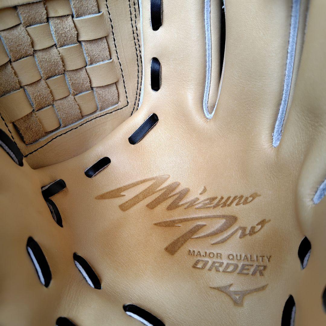 新品ミズノプロ 軟式オプションオーダーHAGAJAPANグローブ 坂本モデル