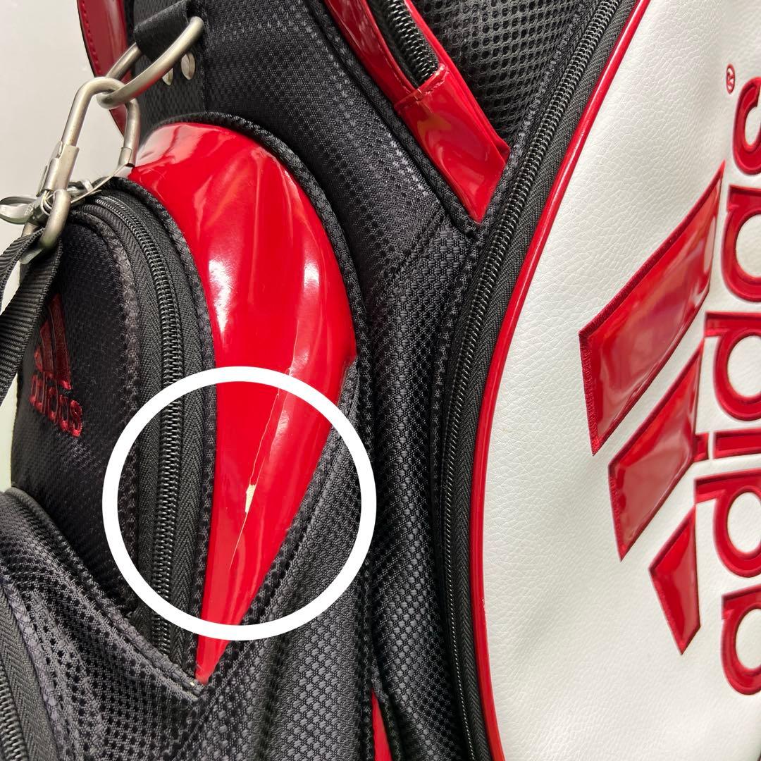 アディダス　adidas 　8インチ　ゴルフバック　キャディバッグ