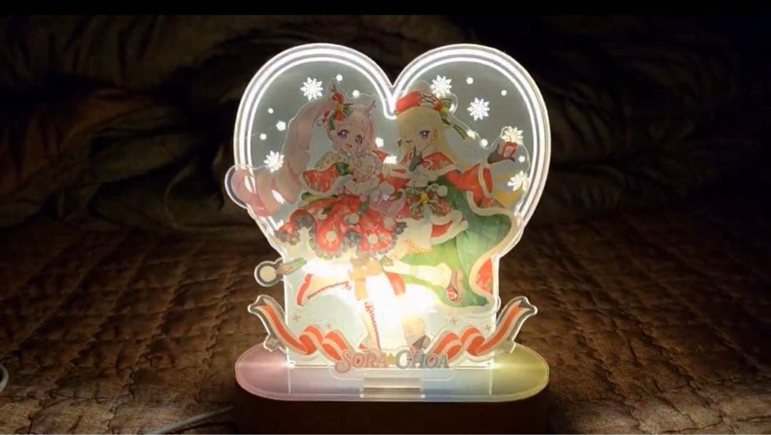 ひみつのアイプリ　韓国限定デザイン　クリスマスアクスタ　ムードライト