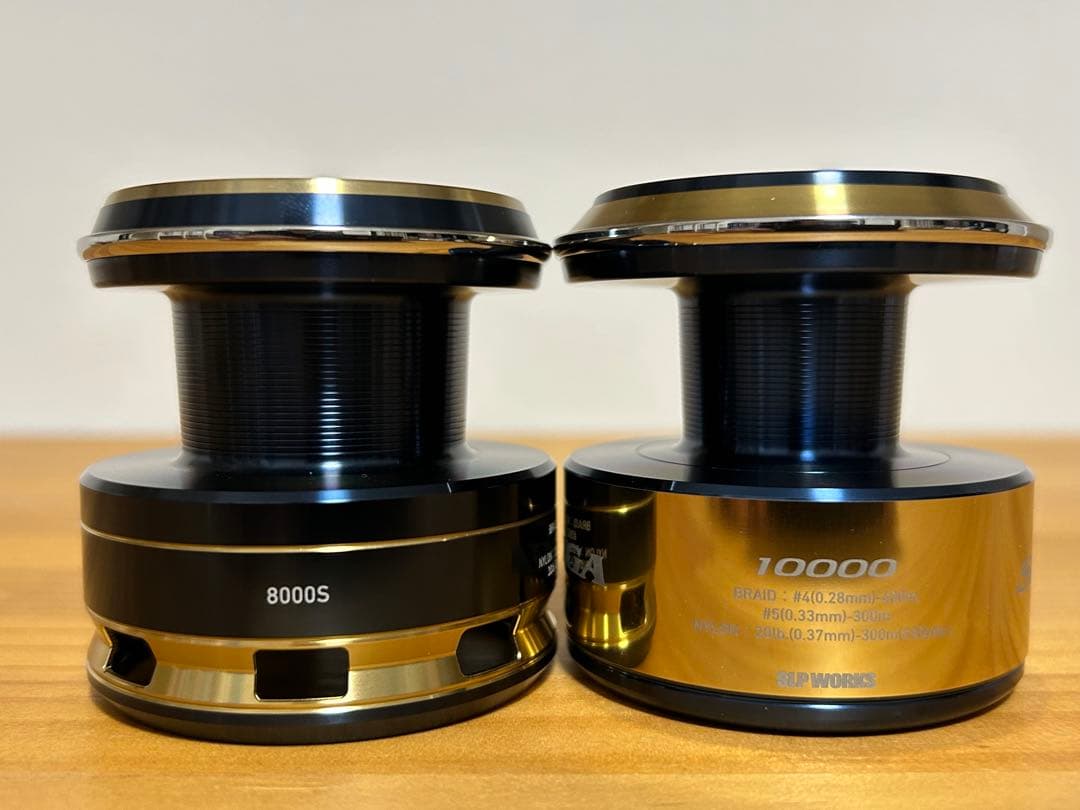 20 ソルティガ スプール 8000S 10000 2点セットslpワークス