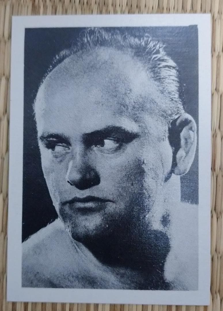 プロレス カード ギデオン・ギダ　幻の強豪