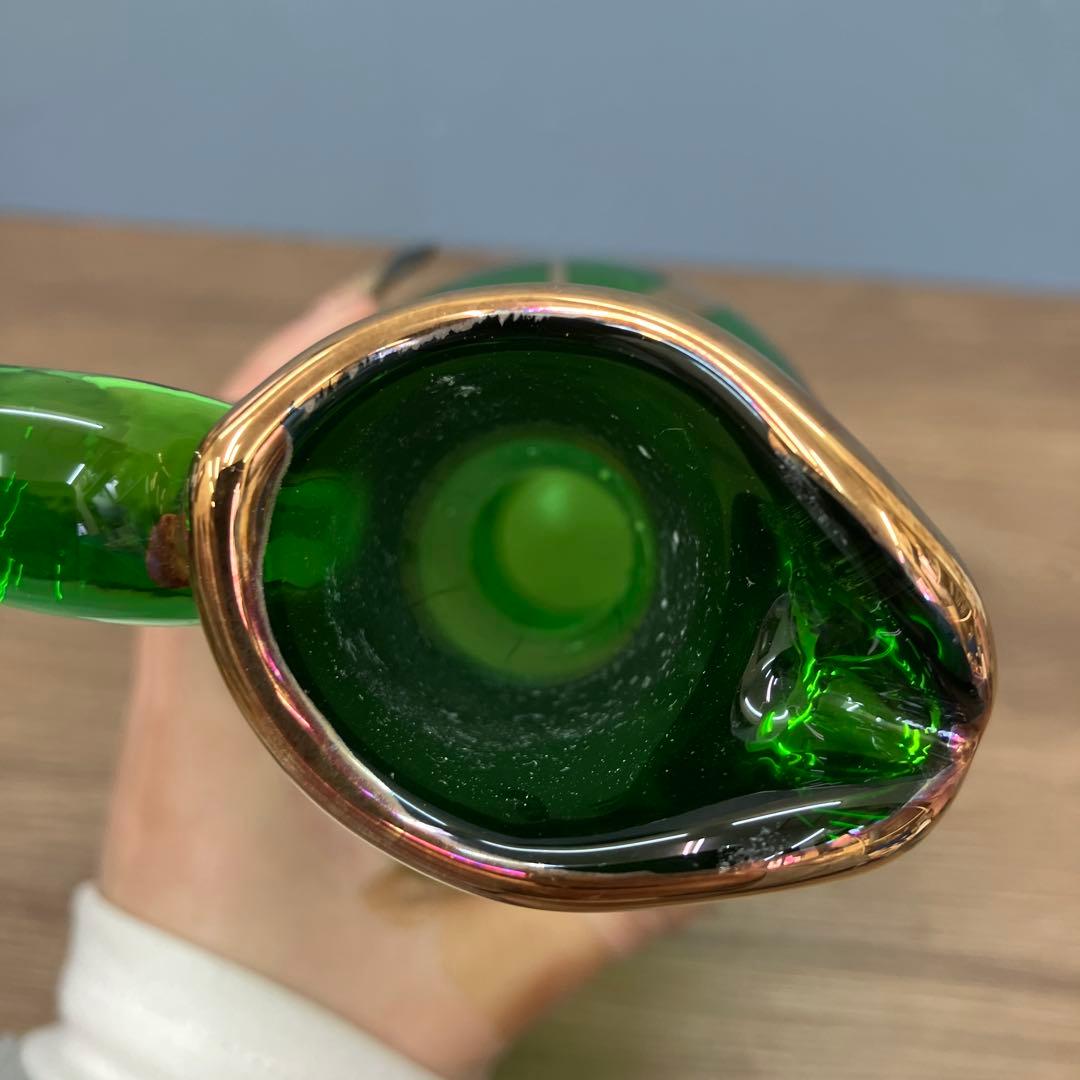 E-1 ボヘミアンガラス デキャンタ ショットグラス 6客セット 食器