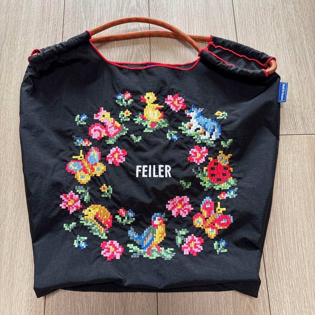 正規品　FEILER ボールアンドチェーン　エコバッグm
