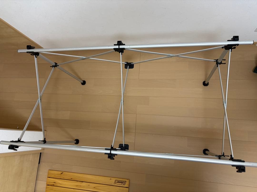 Coleman ナチュラルウッドロールテーブル120