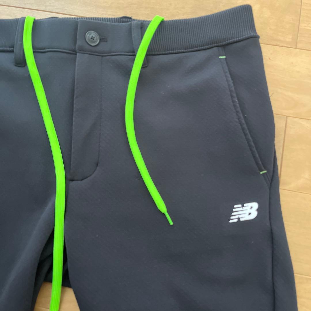 New Balance 黒ゴルフウェア　セットアップメンズ