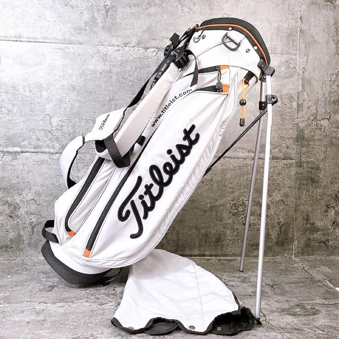 タイトリスト　ゴルフバック　廃盤　希少　軽量　グレー
