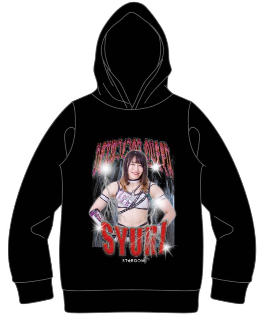 STARDOM スターダム 朱里 ラップパーカー L 新品未開封 鹿島 アネコン