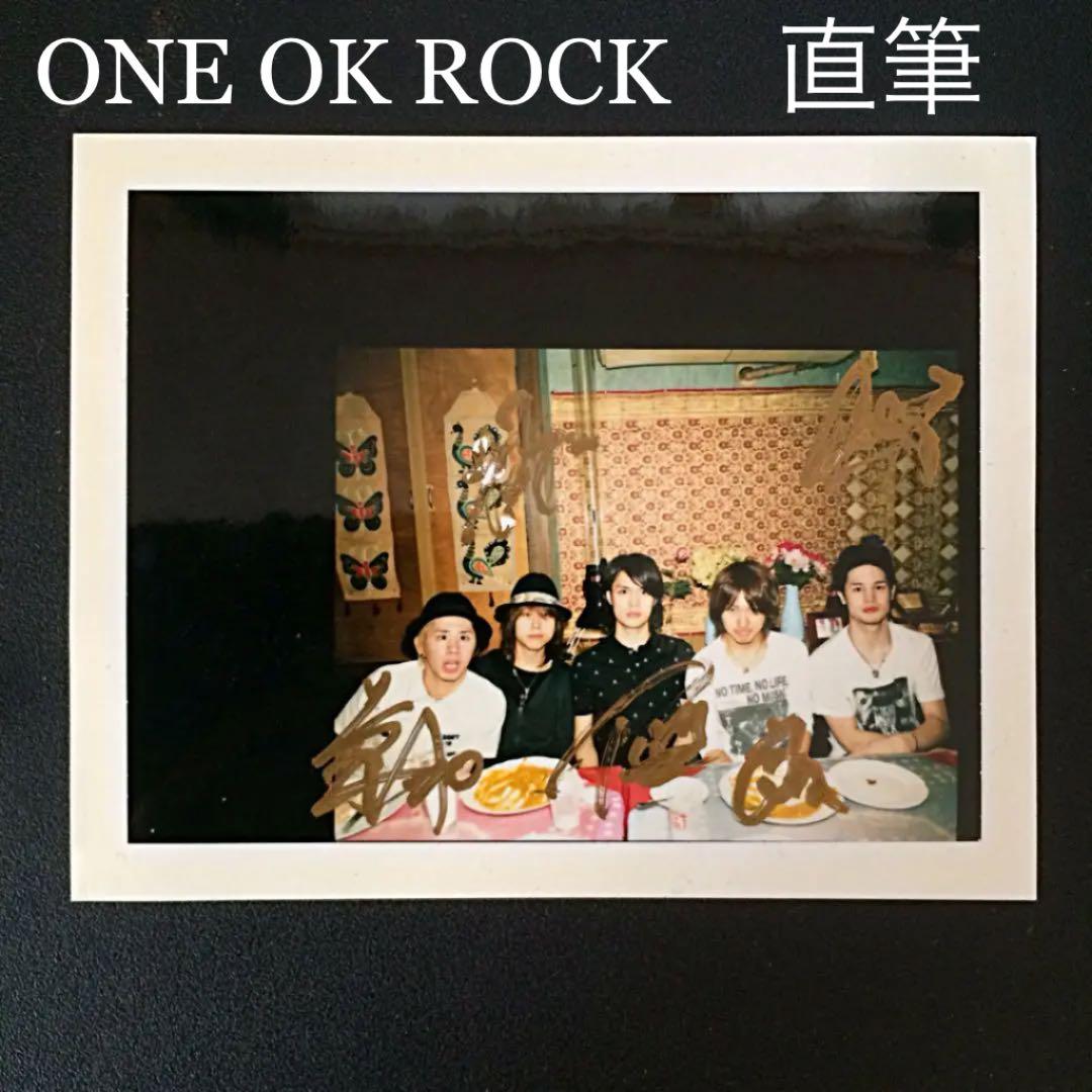 【激レア】ONE OK ROCK 直筆サイン ポラロイド