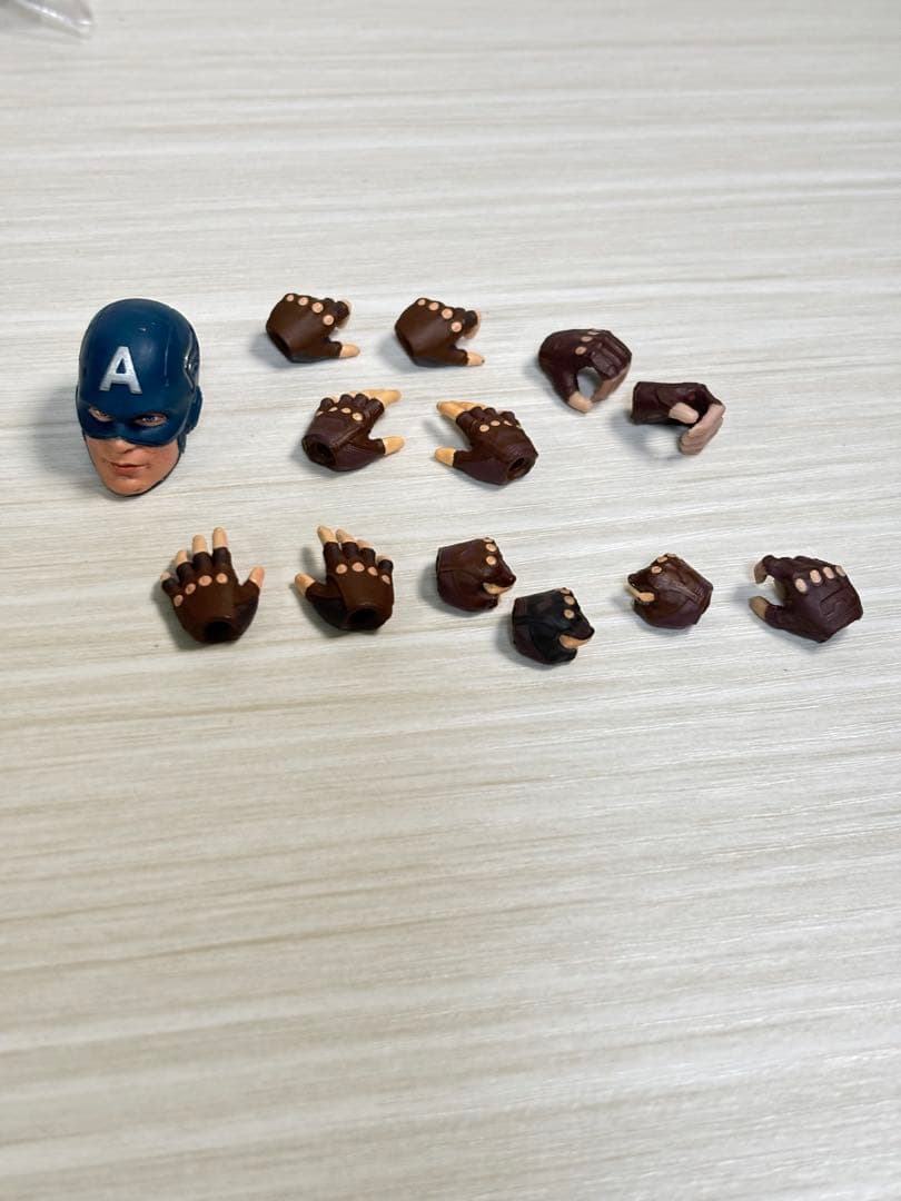 キャプテンアメリカ カスタム品 パーツセット フィギュア figure