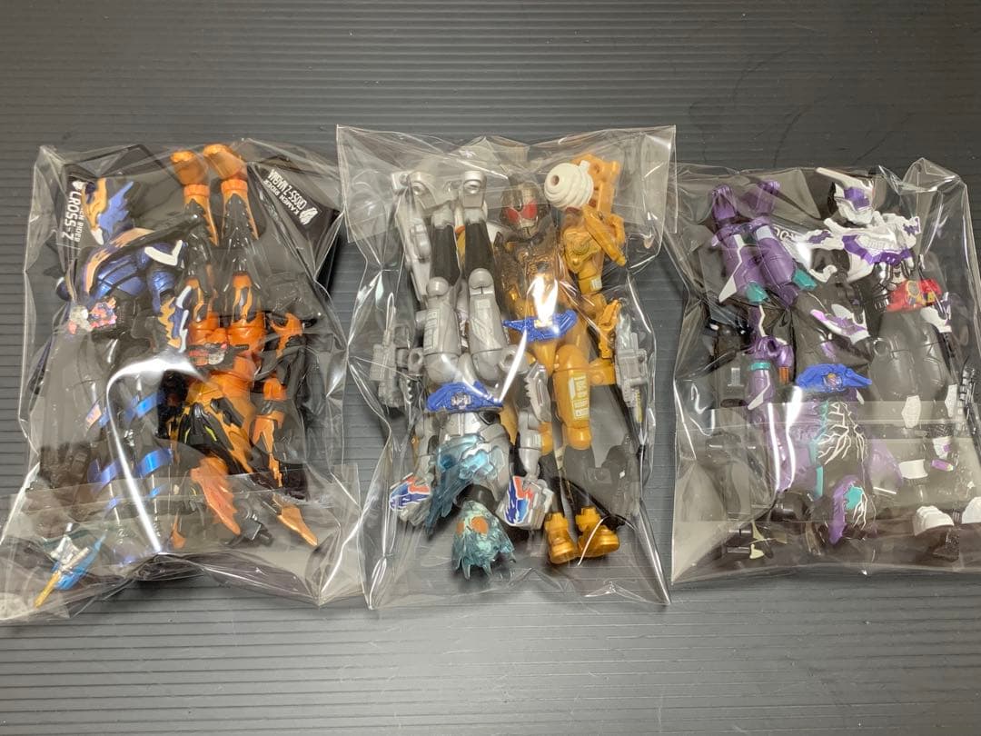 仮面ライダービルド 創動 40体+αセット(組立済現状品)2017〜18年当時品