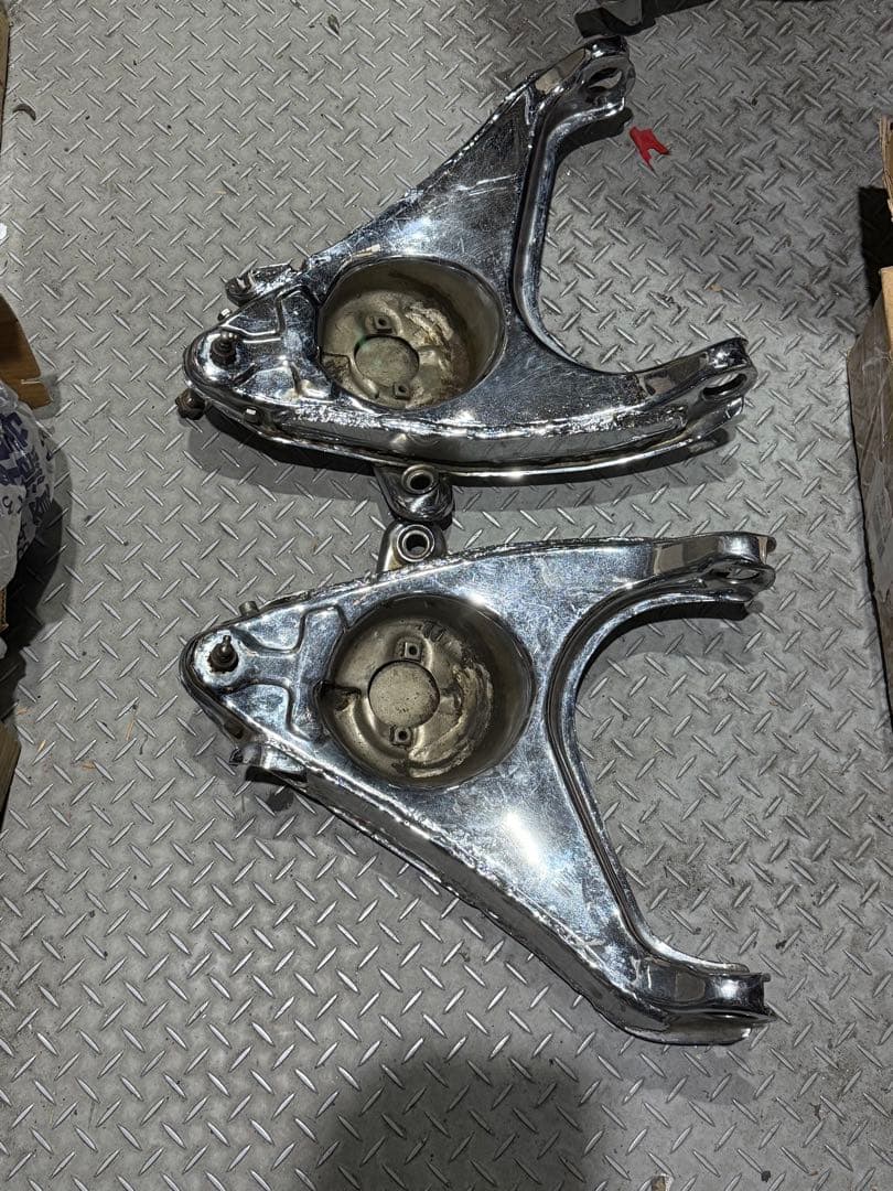 インパラ フロント クローム　ロアアーム メッキ ローライダー ハイドロ