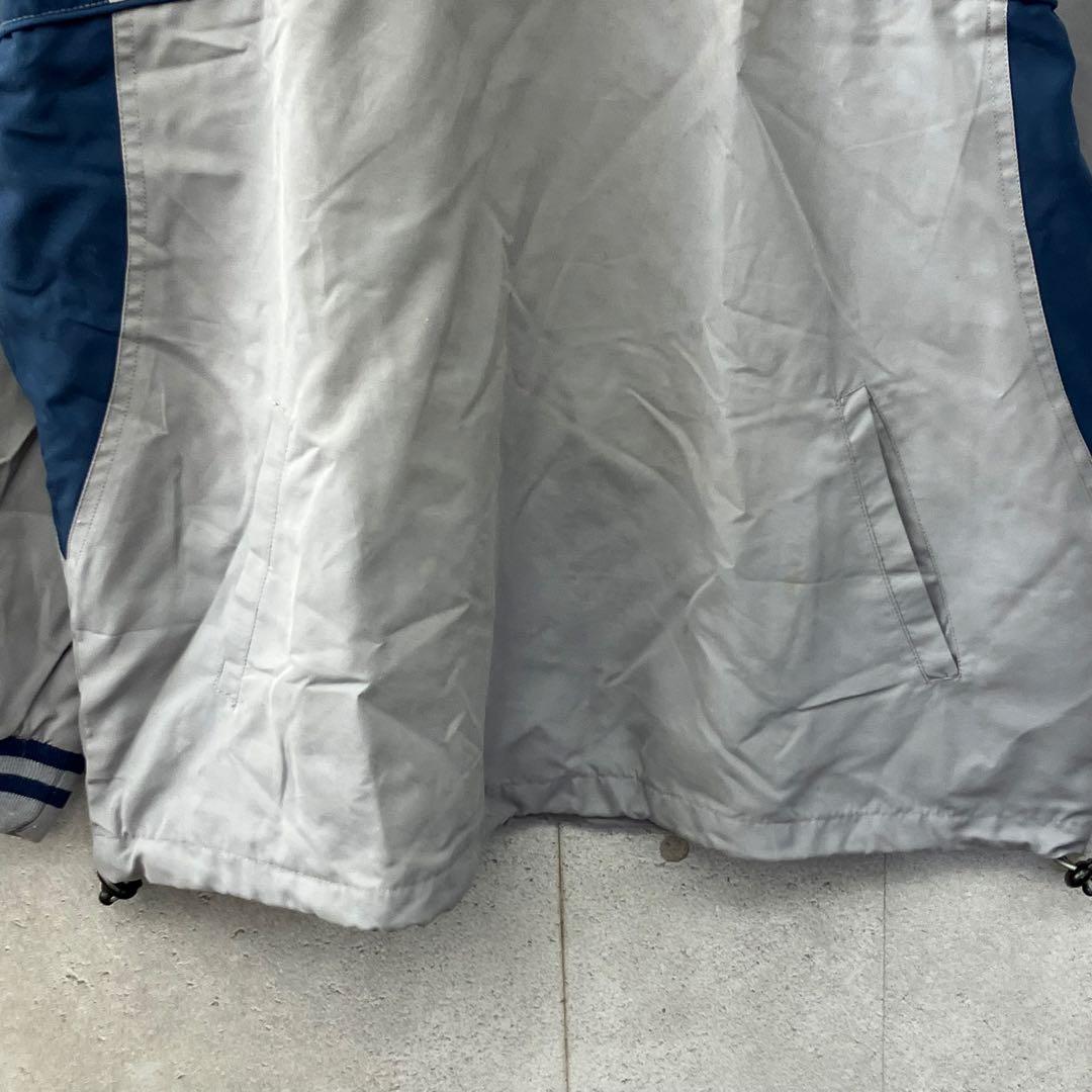 MLB カージナルス ハーフジップ プルオーバー ジャケット アノラック 灰