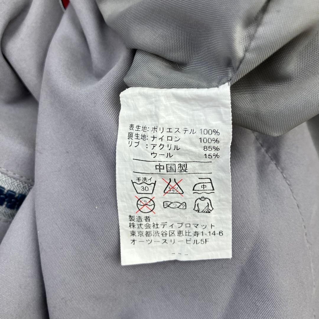 MLB カージナルス ハーフジップ プルオーバー ジャケット アノラック 灰