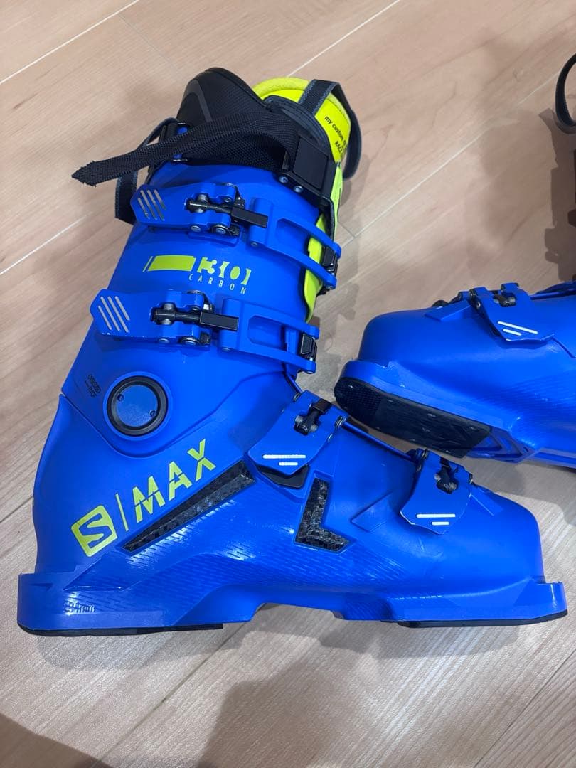 スキー SALMON S/MAX 130 Carbon 25.0-25.5cm 98mm