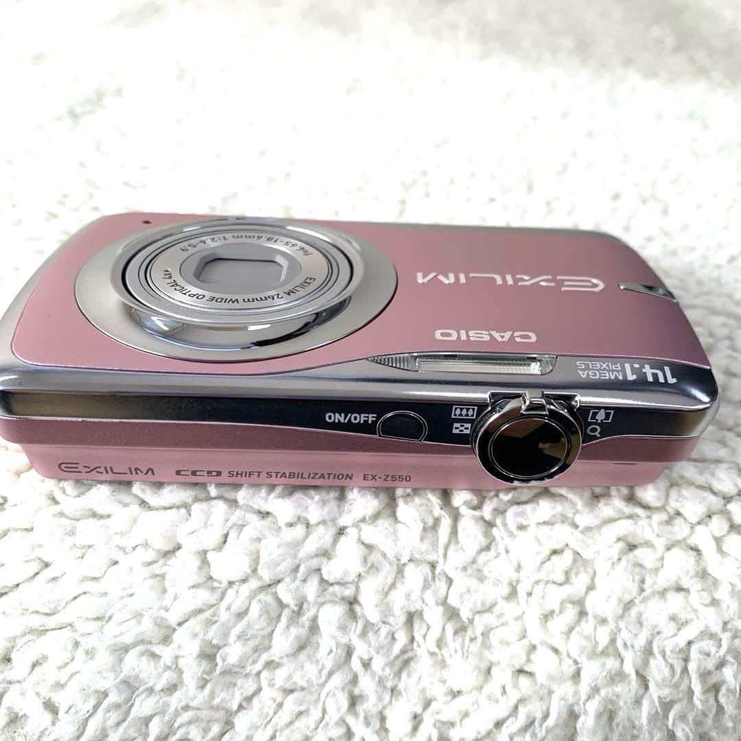 【付属品完備・美品】CASIO EXILIM EX-Z550 ピンク