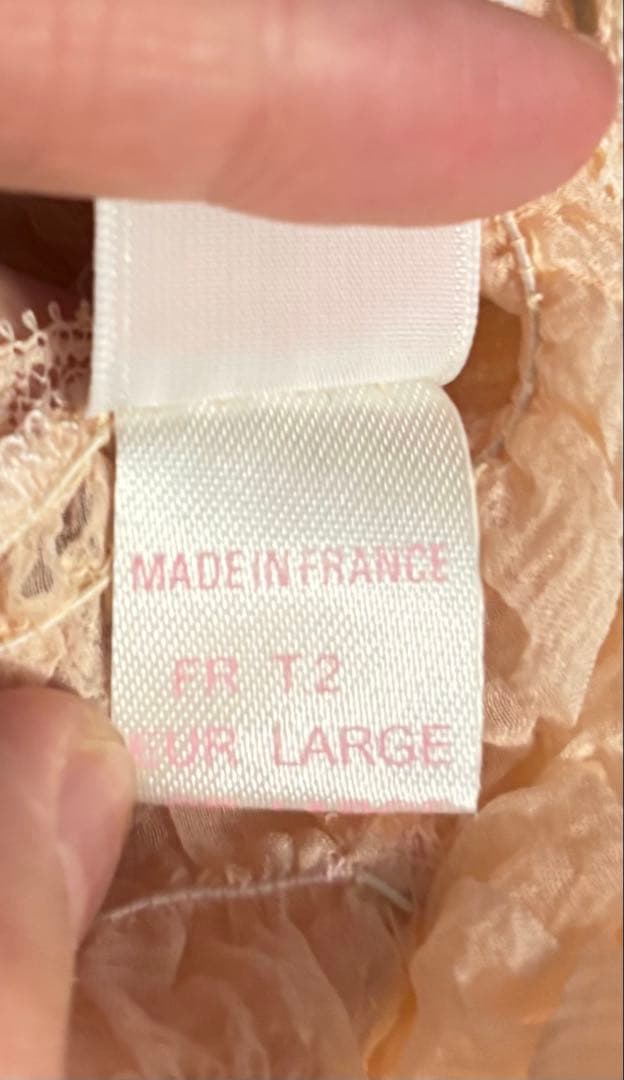 【新品】レア‼️Fifi chachnil ピンク シフォン キャミソール