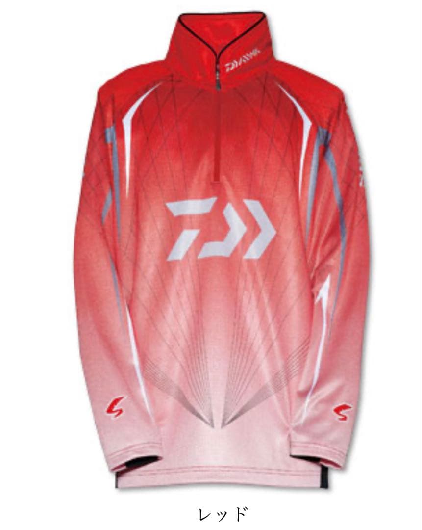 ダイワ　アイスドライ ジップアップ長袖メッシュシャツ　DE 7000