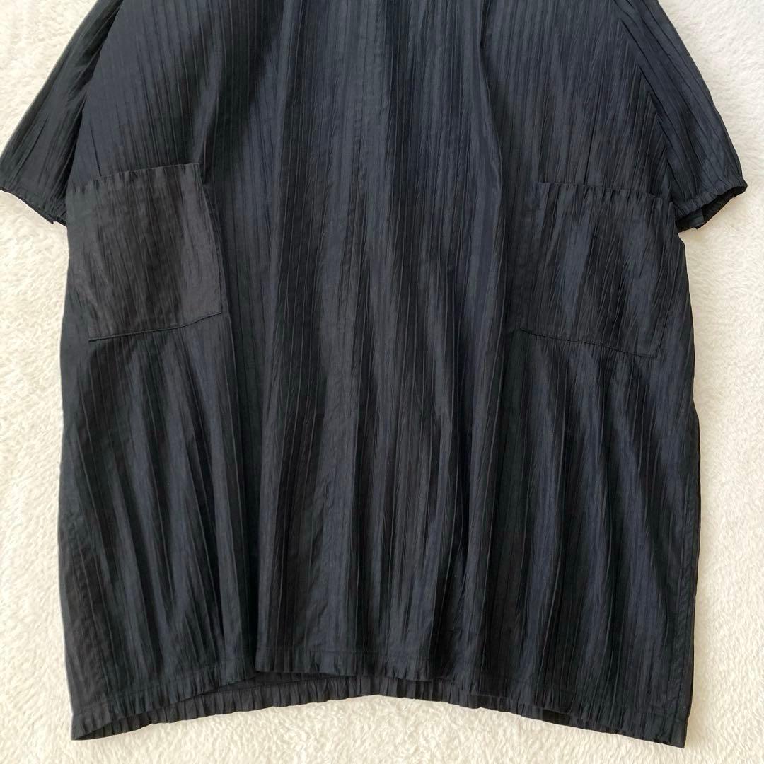 希少☆Y's初期タグ　プリーツワンピース　オーバーサイズ　タック　ヨウジヤマモト