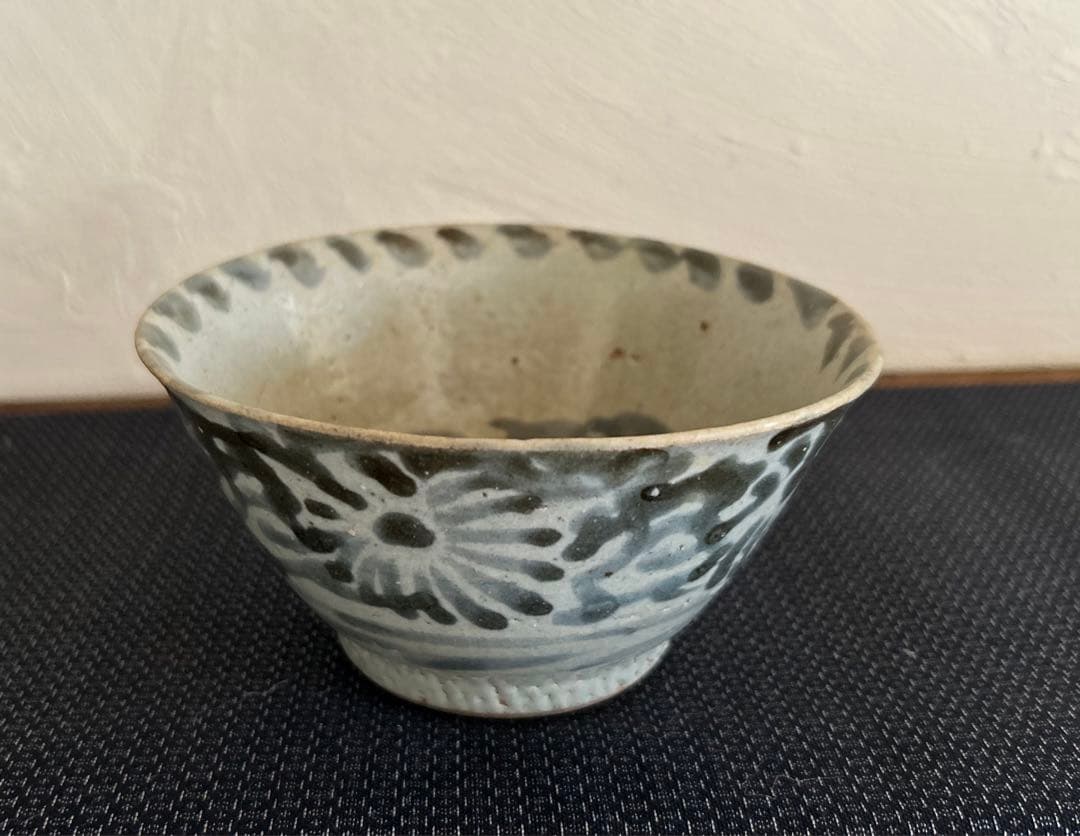 李朝　安南手茶碗(箱あり)