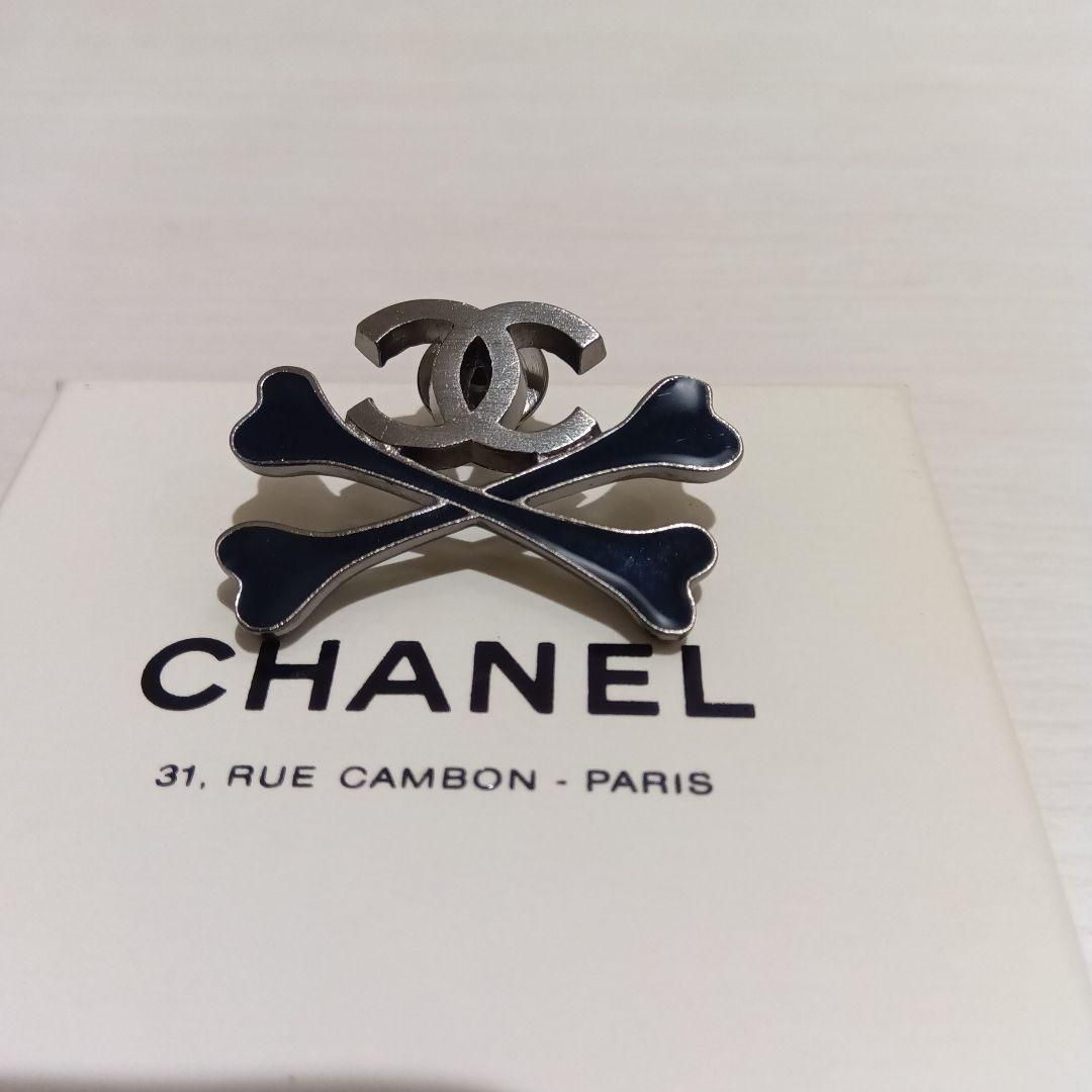 【美品】CHANEL ピンブロ―チ　ネクタイピン ヴィンテ―ジ　希少