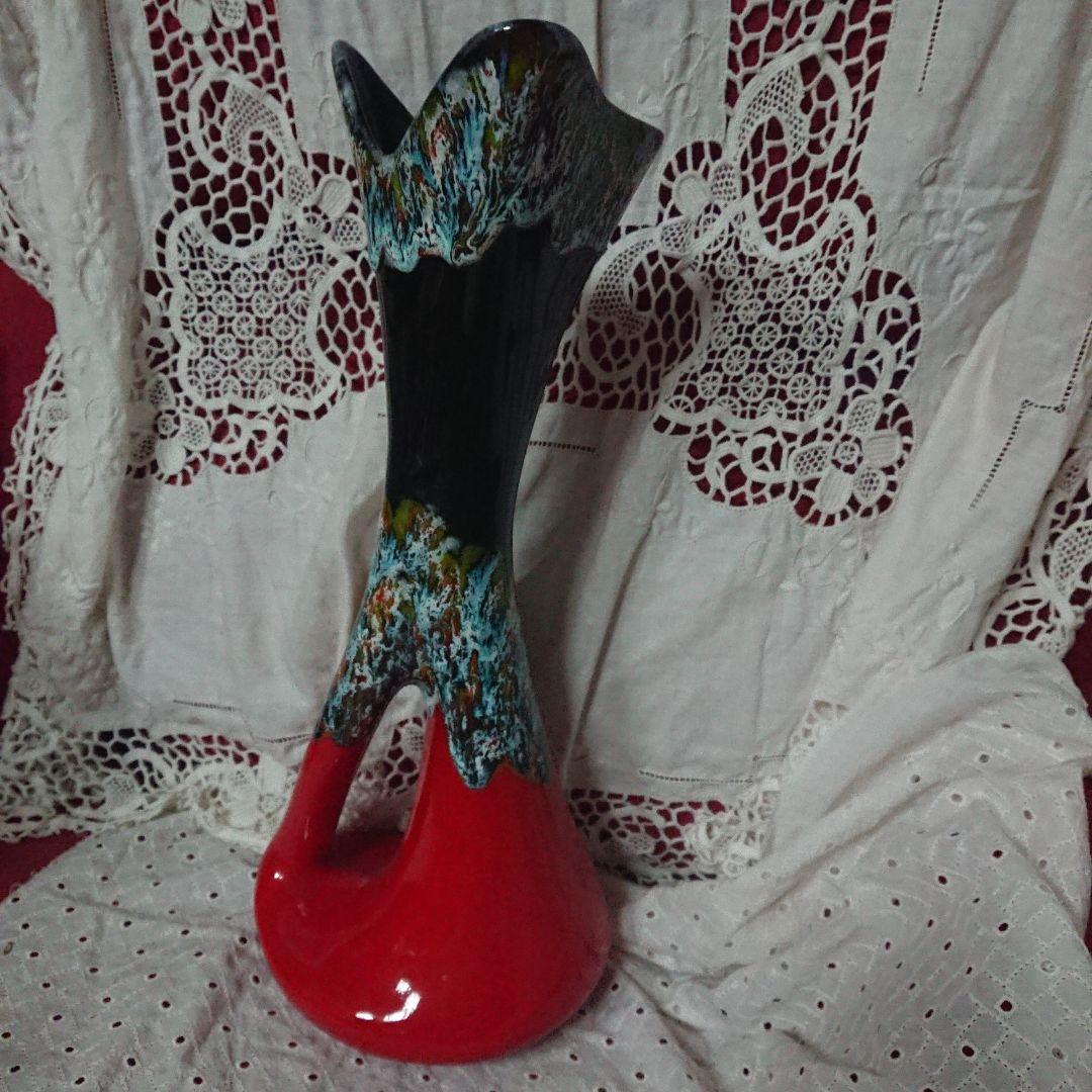 ジターノ.サンマリノ フラワーベース花瓶 イタリア製 ビンテージ