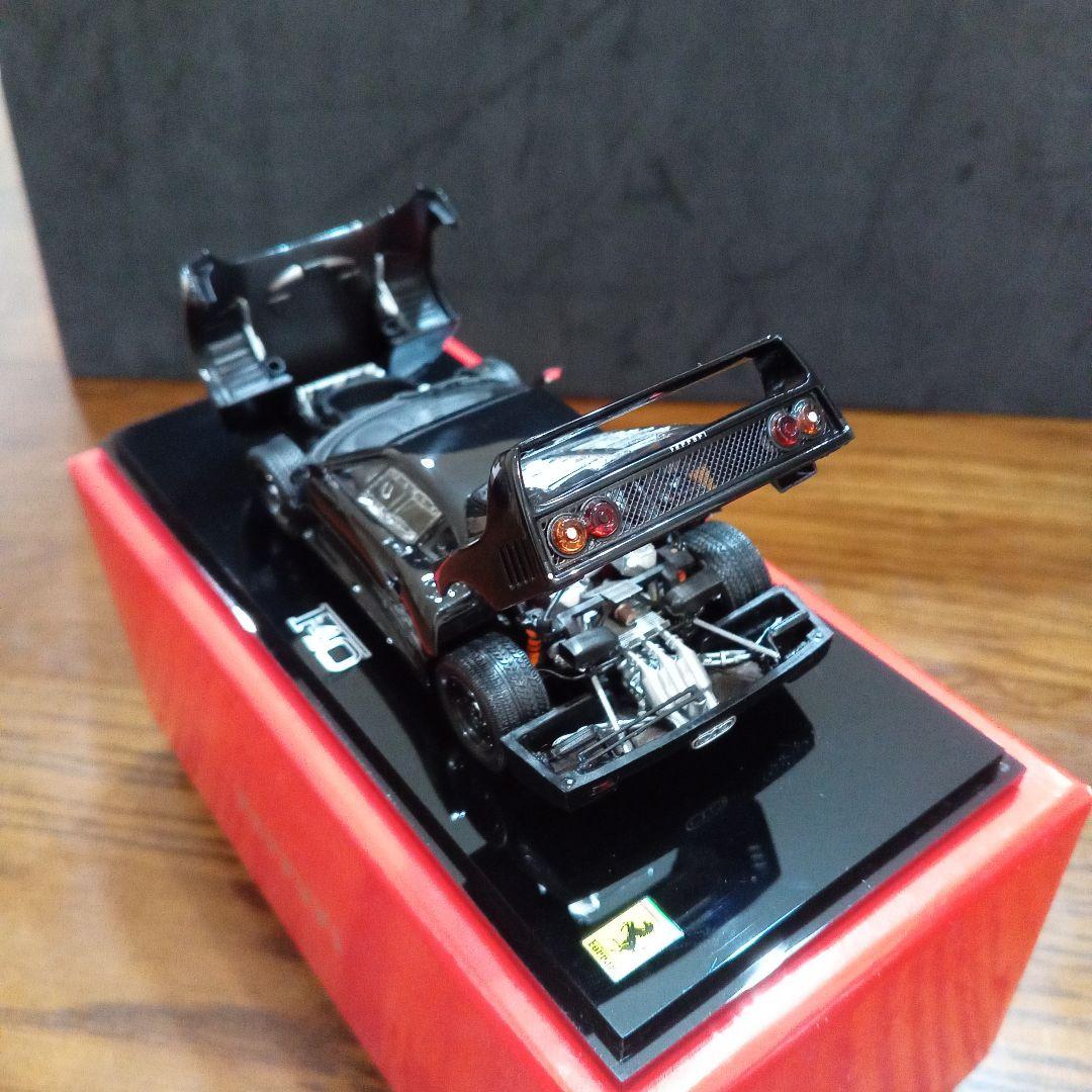 ミニカー京商　フェラーリ F40 ライトウェイトバージョン　ブラック 1/43