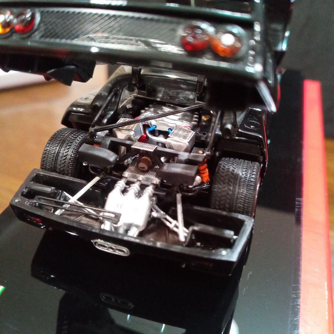 ミニカー京商　フェラーリ F40 ライトウェイトバージョン　ブラック 1/43